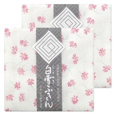 Shirayuki 垣谷纖維 人造絲多用途毛巾 粉色, 2個