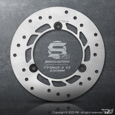 [J.M傑米車藝] PBF 暴力虎 230 後固定碟盤 S版 FORCE2.0、水冷BWS, 勁戰六代 保修後固定碟盤