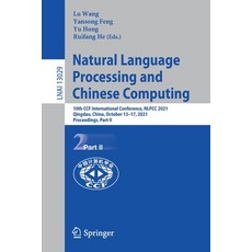 (英文圖書) Natural Language Processing and Chinese Computing: 10th CCF International Conference NLPCC 2... 平裝版, Springer, 英文