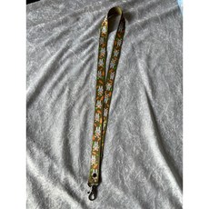 富巨金 熱轉印識別證帶 雙針款證件帶(電鍍鉚釘 鋅鉤) 可愛兔子紅蘿蔔圖案, 熱轉印-兔子