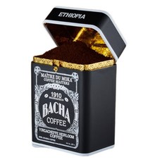 BACHACOFFEE 精選耶加雪菲研磨咖啡, 1盒, 250g, 研磨咖啡