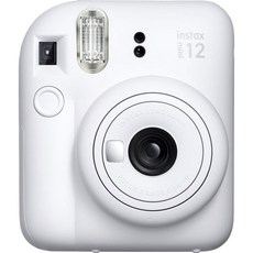 FUJIFILM 富士 instax Mini 12拍立得即時底片即時相機, 1個, 粘土白