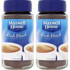 Maxwell House 麥斯威爾 Rich Blend即溶咖啡粉, 200g, 2個, 1入