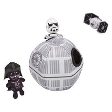 STAR WARS 星際大戰 寵物狗用死星躲貓貓拼圖吱吱縫製玩具, 1個