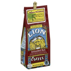 自動滴濾研磨濃郁香草澳洲堅果咖啡豆, 227g, 研磨咖啡