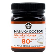 MANUKA DOCTOR 甜麥盧卡蜂蜜, 250g, 1罐