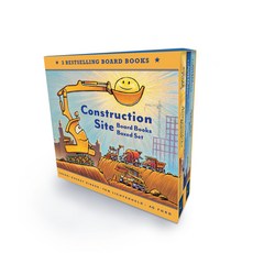 (英文圖書)Construction Site Board Books Boxed Set Board Books, Chronicle Books, 英文, 硬頁書
