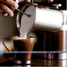 {招財貓健康生活館} 全新不鏽鋼雙層奶泡器 400ml 奶泡壺 冰熱奶泡皆可製作, 詳見包裝, 不鏽鋼