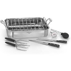 Cuisinart 美膳雅 Roast不鏽鋼特殊料理鍋 6件組, 1個, 40.6厘米