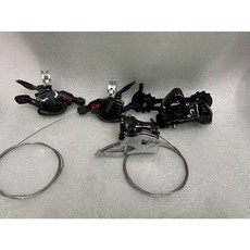 SRAM X9 2x10速 自行車變速套件組：變速撥把、中變、長腿後變，提升騎行體驗