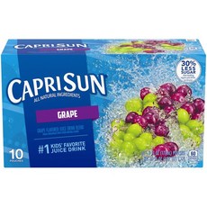 Capri-Sun 葡萄果汁, 10片, 177ml