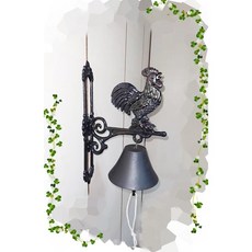 藝術公雞手搖門鈴