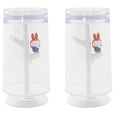 Hashy 牙刷杯+牙刷杯架組, 2個, 雪米菲