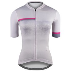 BAISKY百士奇夏季女款空力短車衣 皮索 螢光粉