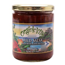 Organicville 莎莎醬, 1個, 454克