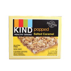 KIND 格蘭諾拉麥片棒 鹹焦糖口味, 5份, 35g