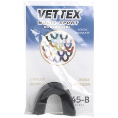 Vettex 護齒多功能運動型喉舌 45, 黑色的