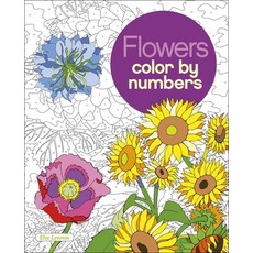 Flowers Color by Numbers 平裝版, Sirius Entertainment, 英文