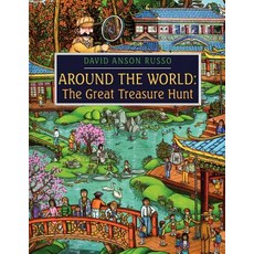 (英文圖書)Around the World: The Great Treasure Hunt 平裝版, Simon & Schuster Books for ..., 英文
