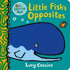 (英文圖書)Little Fish's Opposites Board Books, Candlewick Press (MA), 英文, 硬頁書