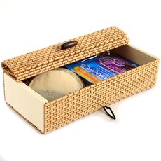 NORPRO 竹茶盒, 1個, 木頭