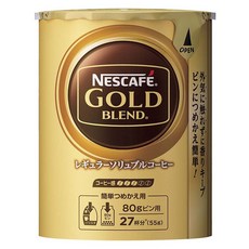 NESCAFE 雀巢咖啡 金牌微研磨咖啡補充罐, 1個, 1入, 55g