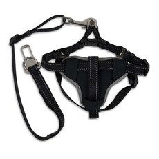 Petmate Ultimate Travel Harness 狗狗安全帶 黑色, 1個