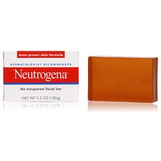 Neutrogena 露得清 The Transparent痘肌護理潔面皂, 100g, 1個