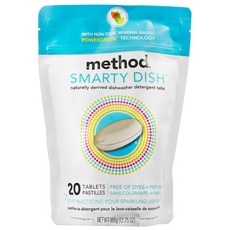 method Smart Dish Tablet Pastilles 洗碗機洗滌劑, 20件
