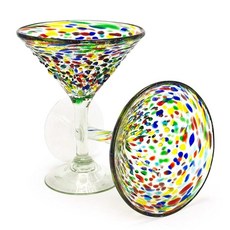 BAMBECO 再造馬提尼酒杯 5彩斑點, 2件