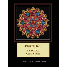 (英文圖書) Fractal 691: Fractal Cross Stitch Pattern 平裝版, Createspace Independent Pub..., 英文