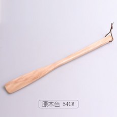 天龍紡 木質鞋拔, 實木原木色54cm