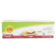 wild HARVEST Stoneground薄脆小麥餅乾, 1盒, 300g