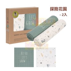 LASSIG 超柔手感竹纖維嬰兒包巾毯三入組 - 涼感巾/洗澡浴巾/嬰兒被/遮陽毯