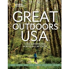 (英文圖書) Great Outdoors U.S.A.: 1 000 Adventures Across All 50 States 平裝版, National Geographic Society, 英文