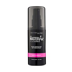 MAYBELLINE 媚比琳 Cosmetics，Master Fix 定妝噴霧，半透明, 1個, 100ml