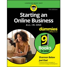 (英文圖書) Starting an Online Business All-In-One for Dummies 平裝版, 英文