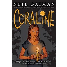 (英文圖書)Coraline Graphic Novel: A Graphic Novel 精裝版, Harperalley, 英文