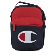 美國 Champion 超大尺寸午餐組合便當袋 紅色海軍藍, 1個