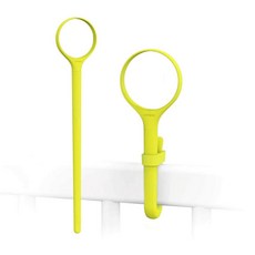 【Lollipop】棒棒糖嬰兒監視器配件：矽膠環柄、溫濕度感測器，育兒好幫手, 開心果黃