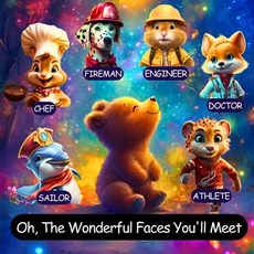 (英文圖書)Oh The Wonderful Faces You'll Meet: A Bedtime Story for Motivation and Inspiration 平裝版, Independently Published, 英文