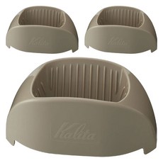 Kalita Caffe Tall隨身咖啡濾杯 棕色, 單品, 3個, 0ml