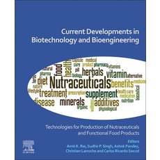 (英文圖書) Current Developments in Biotechnology and Bioengineering: Technologies for Production of Nutr... 平裝版, Elsevier, 英文