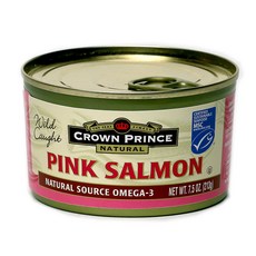 CROWN PRINCE 皇冠牌 阿拉斯加粉紅鮭魚罐頭, 1罐, 213g