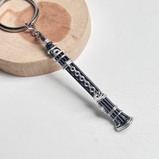 鋁線樂器 高音直笛鑰匙圈 - 音樂愛好者禮品