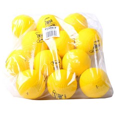 markwort 坡棒球12件, 黃色的