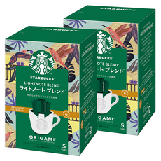 STARBUCKS 星巴克 摺紙個人濾掛咖啡, 2個, 5入