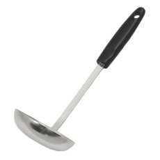 CHEF CRAFT 精選湯勺, 1個, 黑色+不銹鋼