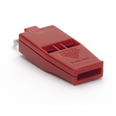 英國 ACME Slimline Tornado 636 扁形高音哨 救難哨 英國製 高音求生哨, 紅色, 1個