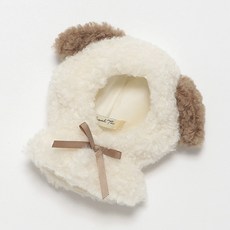 LOVETOXIC動物造型玩偶斗篷, 1個, 摩卡棕色